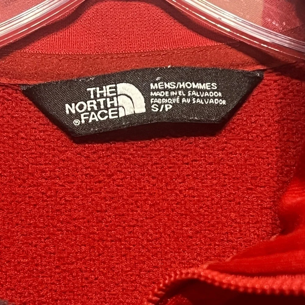 The North Face Canyonlands Fleece Quarter Zip Pullover Jacket Red Women’s Small
